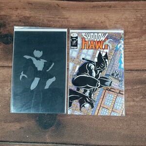 Image Comics ShadowHawk Comic Book Lot OS Black Excellent Foil Embossed Cover